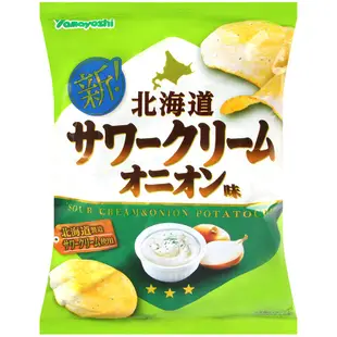 日本 山芳 北海道酸奶油洋蔥風味洋芋片 (47g) 現貨 蝦皮直送