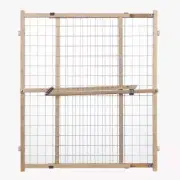 MyPet North States Wire Mesh Dog Gate 29.5-50"-31" Tall Wide Durable Dog Gate