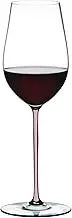 Riedel Fatto A Mano Riesling Glass, 1 Count (Pack of 1), Pink