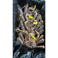 在飛比找蝦皮購物優惠-日本 活體生凍 鱈場蟹 帝王蟹 3-3.5KG 免運價