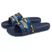 NEW Columbia Youth Boys Hood River Slide, Collegiate Navy/White, 4