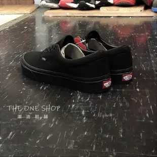 TheOneShop VANS ERA 黑色 全黑 帆布 基本款 經典款 滑板鞋 帆布鞋 厚內裡 VN000QFKBKA