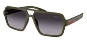 Prada Linea Rossa PS A06S 15X09U Men's Sunglasses Green Size 59