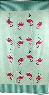 Vavilente Beach Towel, Microfiber Beach Towels,Oversized,Quick Dry(100cmx180cm) Soft and Lightweight Beach Towels for Bath Camping Sand Proof, Absorbent,Beach Blanket (Flamingo)