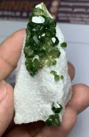 122-Grms_Chromium Diverted Tourmaline Clusters With Matrix From Shigar,Pakista