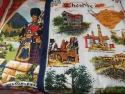 lot 2 linen dish towel Cheshire England Clive Mayor Lone Bag Piper Butterworth