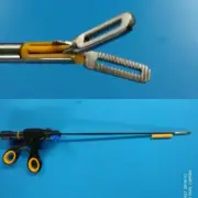 Laparoscopic Bipolar Bowel Fenestrated Dissector Forceps Instruments 5mm x 330mm
