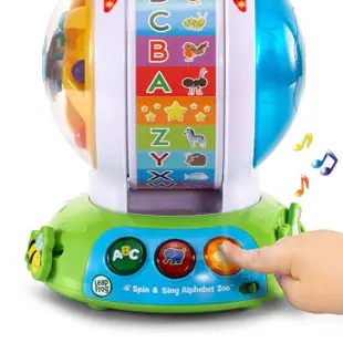 美國 LeapFrog 跳跳蛙 旋轉動物字母ABC