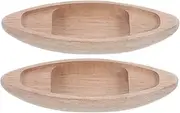 NOLITOY Authentic Wooden Sailboat Model Home Decor DIY Craft Retro Boat Statue Office Tabletop Decor Miniature