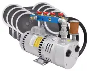 EasyPro PA75A Sentinel Rotary Vane 3/4HP Pond Aeration System w/ 4 Diffusers