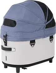 AirBuggy for Pet Dome 3 Cot Single Cot Regular River Blue / DOME3 COT Regular River Blue / AD3119 River Blue R Size R Can be Used Alone Cot Can be Used Alone as a House, Portable, Car Compatible, R