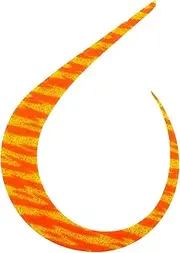 [ロックリンク] Brizm Silicone Sheet for Thailaba 0.03 inches (0.8 mm), 0.02 inches (0.6 mm), 11.8 inches (300 mm) x 5.9 inches (150 mm), Curly, Tie, Strongest, Strong Wave, Gimmick, Self-made Hook, Spare Sea Bream