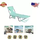 Relaxing SunnyFeel Beach Chair for Adults - Recline, Sunbathe & Enjoy Outdoors
