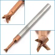 4mm Carbide Dovetail 60Degree 4 Flute End Mill HRC58 CNC Milling Cutter Bit Tool