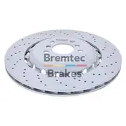 Bremtec Evolve F2S Performance+ Brake Rotor - BDR7009REV