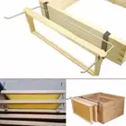 Stainless Steel Beehive Frame Holder Beekeeping Bee Hive Perch No Rust Tool New