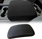 Smeyta Center Console Cover Compatible with 2018-2023 Ram 1500 2500/3500/1500 Classic Model, Neoprene Console Cover,Arm Rest Box Lid Protector(Neoprene,18-23)