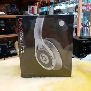 福利品特價一支 視聽影訊 原價11250Beats by Dr Dre Executive  抗噪有線耳機 無保固無藍芽