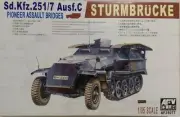 AFV Club 1/35 Sd.Kfz. 251/7 Ausf.C Sturmbrucke Pioneer Assault Bridges (AF35077)