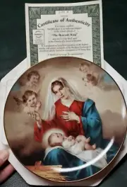 The Heavenly King by Gallagher Collector's Plate