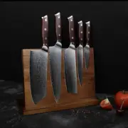 Universal Magnetic Knife Block Holder Storage Organizer Without Knives