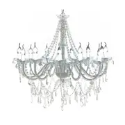 Chandelier with 1600 Crystals vidaXL