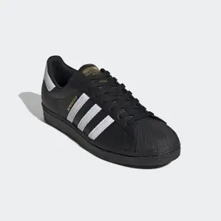 【adidas 愛迪達】SUPERSTAR 黑白 男女鞋 穿搭 休閒鞋 貝殼鞋(EG4959 ★)