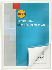 Marbig 22015 Flic File Display Book A3 10 Pockets Clear