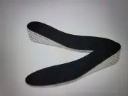 Height Increase 1.7"Insole Cushion Adjustable Heel Lift Insert EVA Wool Shoe Pad