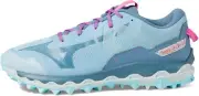 Mizuno women's Wave Mujin 9 Running Shoe 7, Forget Me Not/Nimbus Cloud