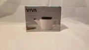VIVA SCANDANAVIA INFUSION CLEAR GLASS TEAPOT 17 ounce Capacity STAINLESS FILTER