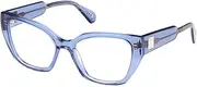 [Max&Co.] Max &Co MO5129 090 shiny blue 53/17/140 WOMAN Eyewear Frame