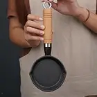 Hot Oil Small Pot Egg Skillet Pot Iron Nonstick Oil Drizzling Spoon Gadget Oil