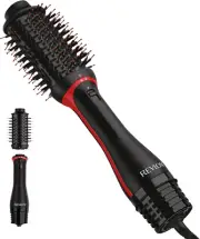 One Step Volumizer plus Hair Dryer and Styler | More Volume, Less Damage (Black)