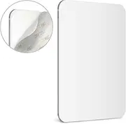 Mavoro Shaving Mirror for Shower - 3M Adhesive Shower Mirror. 7x9in Acrylic Mirror, Unbreakable Mirror with Less Fogging. Sleek Frameless Mirror. Peel and Stick Mirror (1)