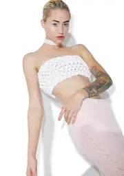 [Maria ke Fisherman] Creme Shell Top