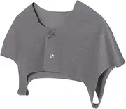 FOMIYES Warm Shoulder Cape for Women Men Posture Corrector Shoulder Brace for Sleep Shoulder Pad Shoulder Support Winter Protector