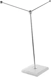 CANIGHT 1 Set Decorative Flag Pole Set Marble Base Desk Flag Holder with Easy Install Desktop Accessory for Office Festivals Events Compact Design
