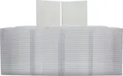 (100) MSBS10CA Calendar Box Clear Empty Standard Display Rubber Stamp Craft Case