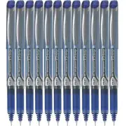 NEW Pilot V5 Hi-Tecpoint Grip Pen Extra Fine 0.5Mm Blue Box 12