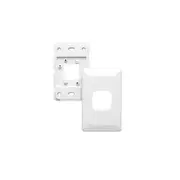 Clipsal Prestige Series Switch 1 Gang Grid / Cover - P2031VH-WE
