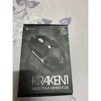 在飛比找蝦皮購物優惠-AZOMA KRAKEN1 電競光學滑鼠 USB2.0 黑
