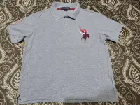 在飛比找Yahoo!奇摩拍賣優惠-(M812) u.s.polo assn {OLO衫  灰色