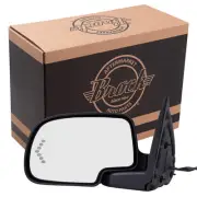 Brock Power Mirror with Heat-Signal on Glass-Manual Folding for Avalanche