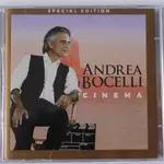 正版未拆CD+DVD《安德烈波伽利》天籟電影院 豪華版／ANDREA BOCELLI CINEMA