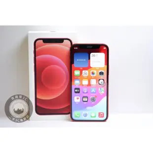 【台南橙市3C】Apple iPhone 12 Mini 紅 128G 128GB 二手蘋果手機 #87224