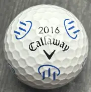 NEW Callaway Chrome Soft Truvis Blue Logo Golf Ball (1)