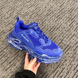 Balenciaga 巴黎世家 鞋子 TRIPLE S 克萊因藍 歐美正品代購 J