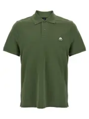 [Moose Knuckles] Moose Knuckles-Everett Polo Verde-Uomo XL