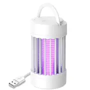 2 In 1 Portable Mini USB Rechargeable Mosquito Killer Lamp Small Night Light Bug Zapper Light Anti-Mosquito Lamp Electri